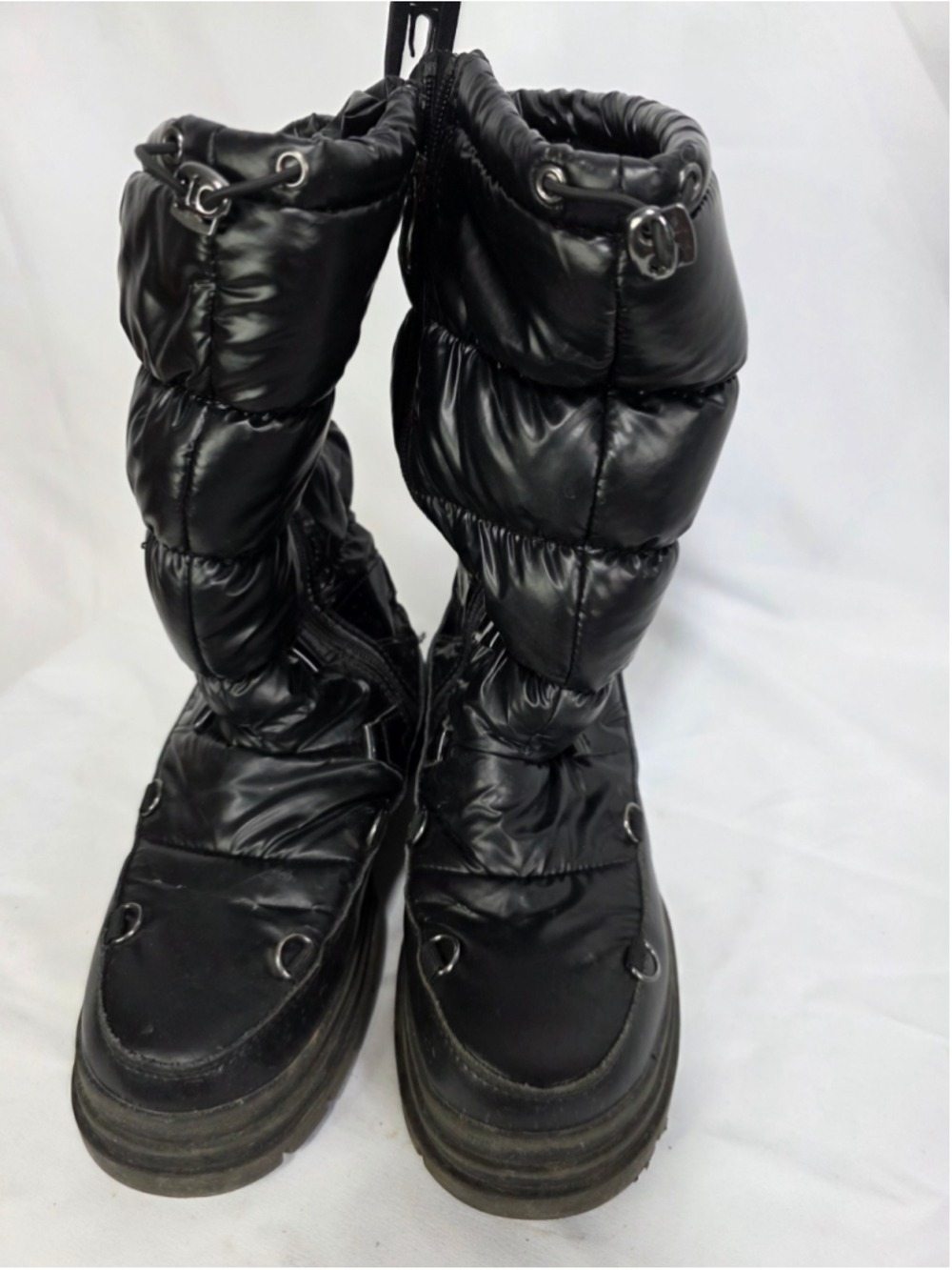 Artica Black Puffer Winter Boots Women's Size 9